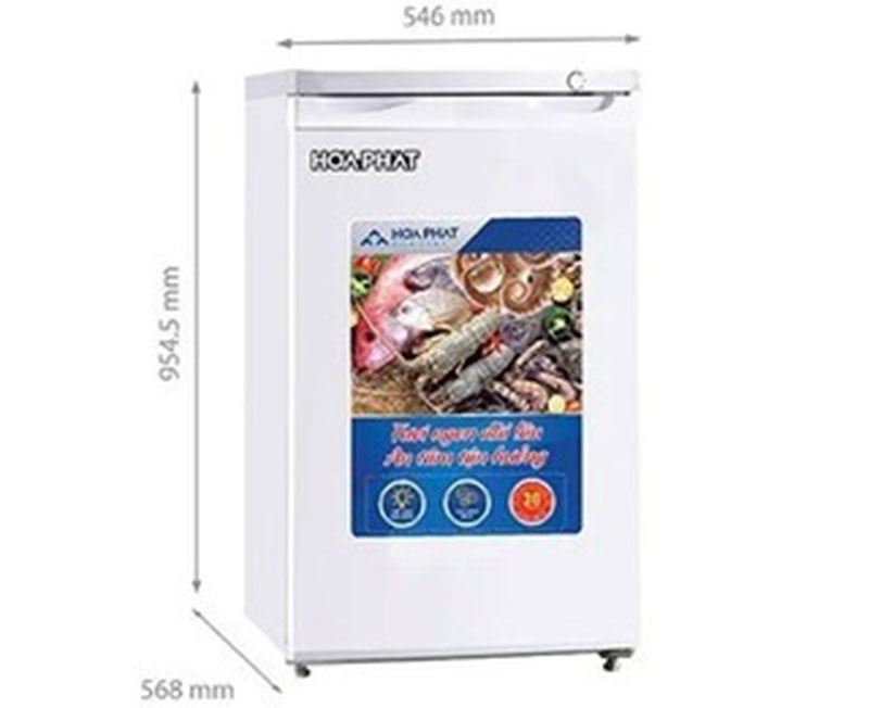 Tủ đông đứng Hòa Phát HUF-300PR1 - Hàng chính hãng