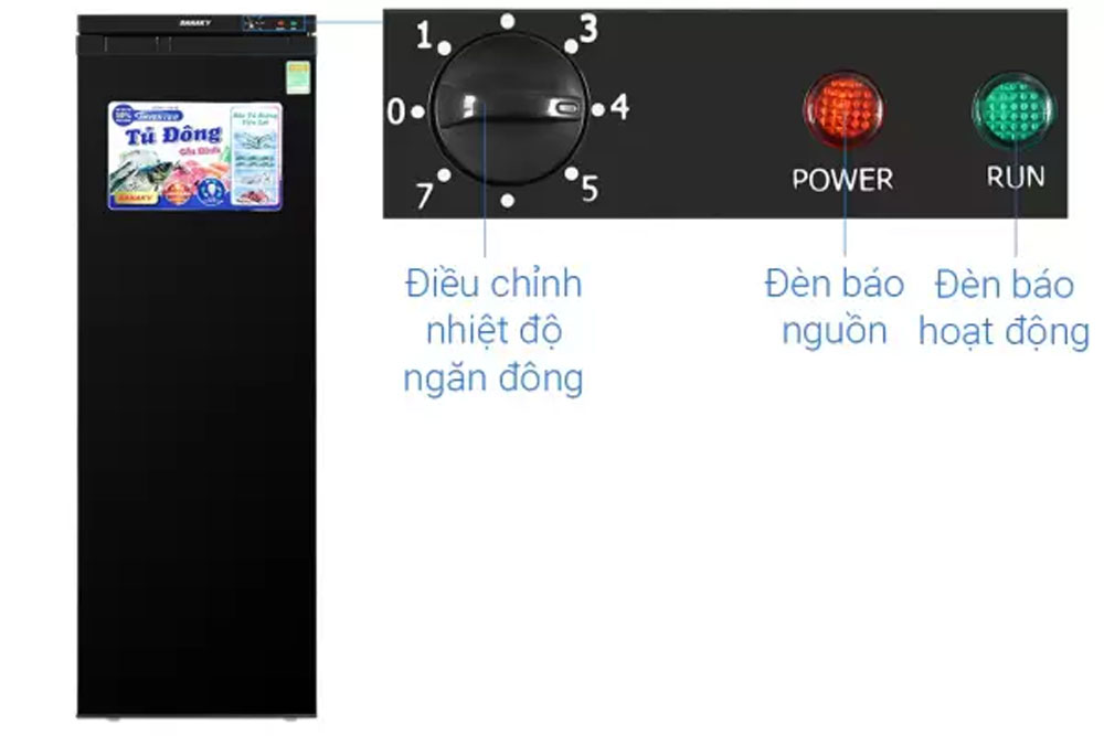 Tủ đông đứng Sanaky TD.VH-230VD3  - Hàng chính hãng