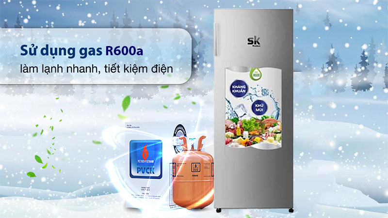 Tủ đông đứng Sumikura SKFU-155.HSA  - Hàng chính hãng