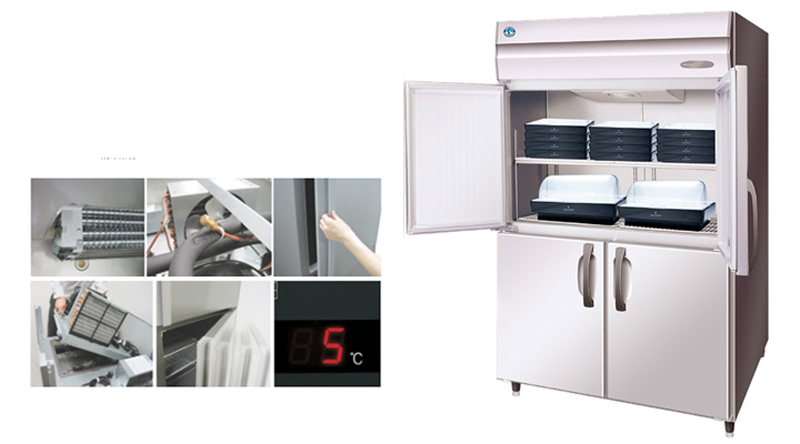 Tủ đông 4 cánh Hoshizaki HF-148MA-S-ML - Hàng chính hãng