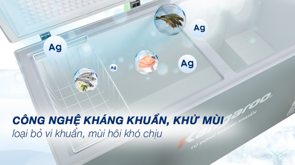 Tủ đông Kangaroo Inverter 500 lít KGFZ560NG1 - Hàng chính hãng