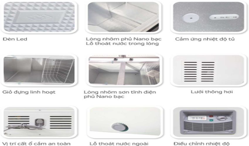 Tủ đông kháng khuẩn Kangaroo KG235C1 - Hàng chính hãng