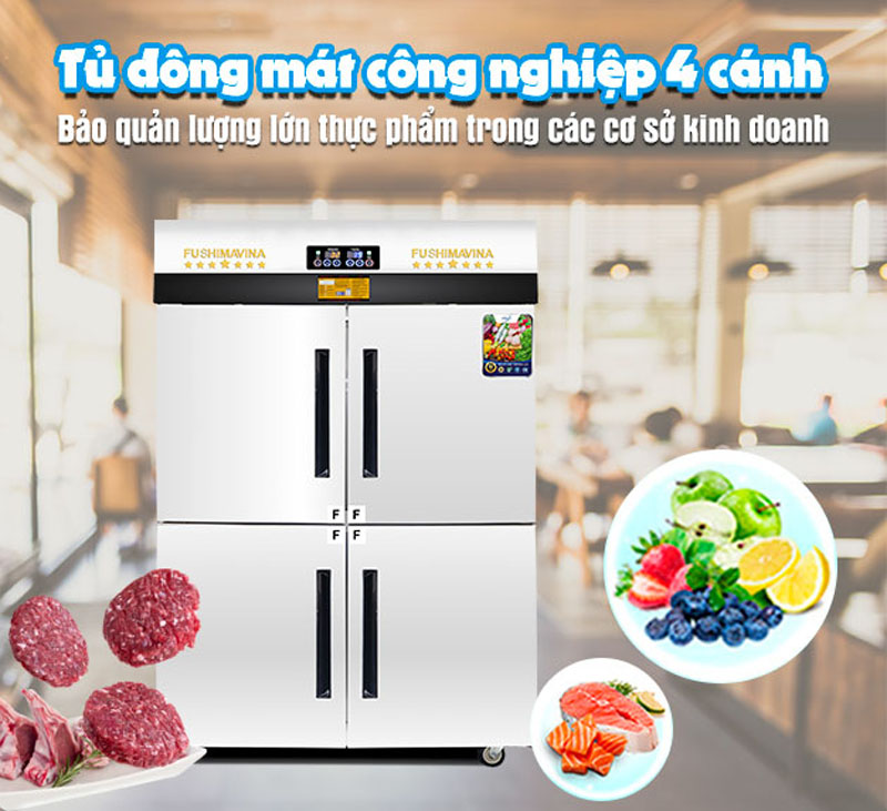 Tủ đông mát 2 chế độ FSM-TDMQ1000 - Hàng chính hãng