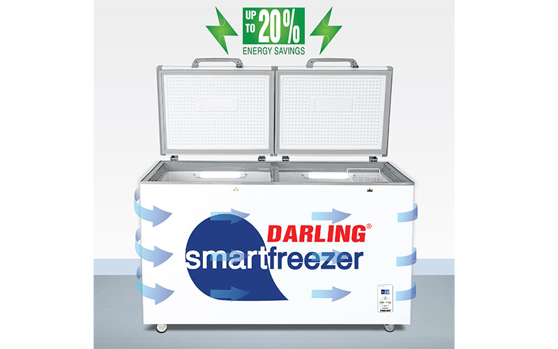 Tủ đông mát 230L Darling DMF-2699WS - Hàng chính hãng