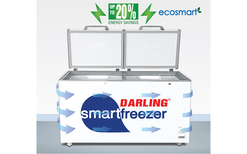 Tủ đông mát 370L Darling DMF-3699WS-4 - Hàng chính hãng