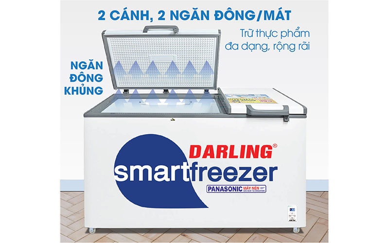 Tủ đông mát 770L Darling DMF-7699WS-2 - Hàng chính hãng