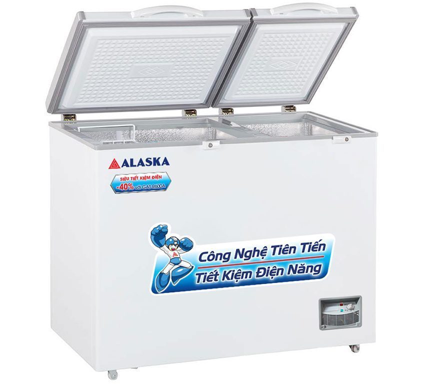 Tủ đông mát Alaska BCD-6567N - Hàng chính hãng