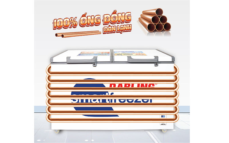 Tủ đông mát Darling DMF-4699WS - Hàng chính hãng