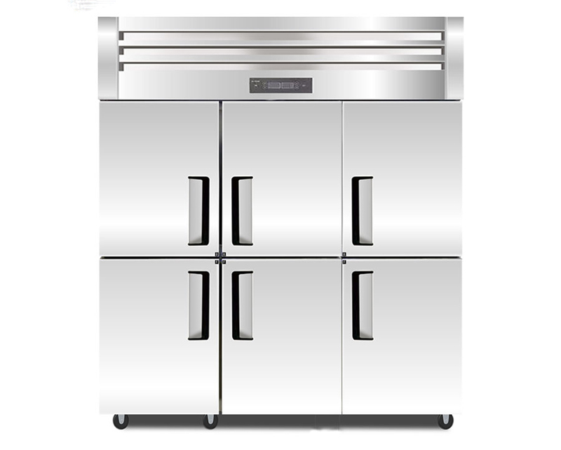 Tủ đông mát inox 6 cánh Fushima FSM-TDM6C - Hàng chính hãng