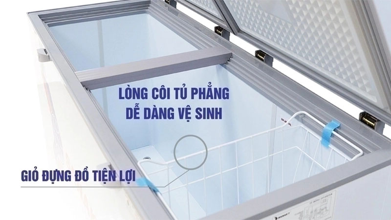 Tủ đông nằm sanaky VH-2899W2KD - Hàng chính hãng