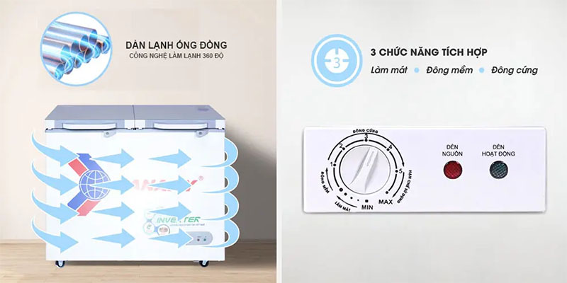 Tủ đông nằm Sanaky VH-2899A4K - Hàng chính hãng