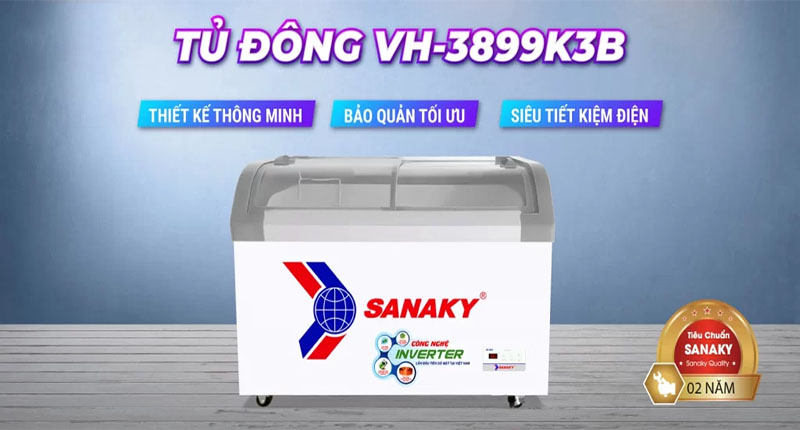 Tủ đông Sanaky VH-3899K3B - Hàng chính hãng