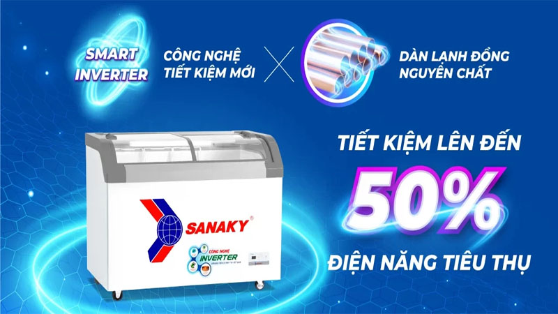 Tủ đông Sanaky VH-3899K3B - Hàng chính hãng