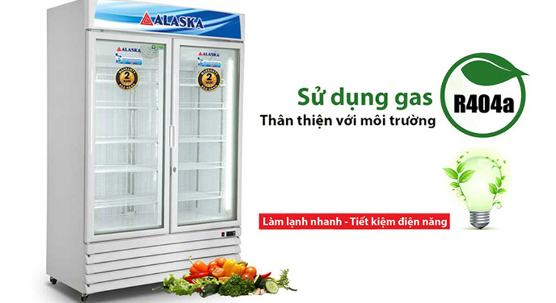 Tủ đông đứng Alaska IF-700G2 - Hàng chính hãng