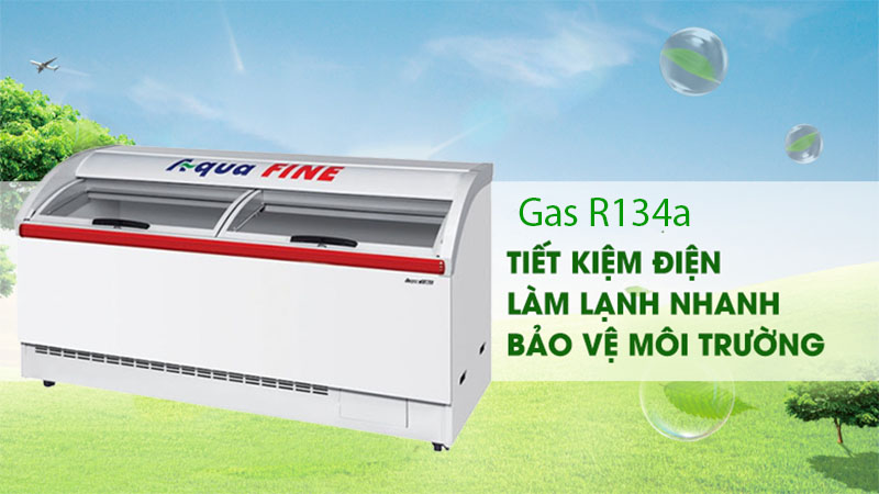 Tủ đông trưng bày kem AquaFine JW-450HF - Hàng chính hãng