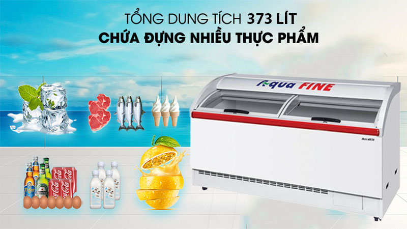 Tủ đông trưng bày kem AquaFine JW-450HF - Hàng chính hãng