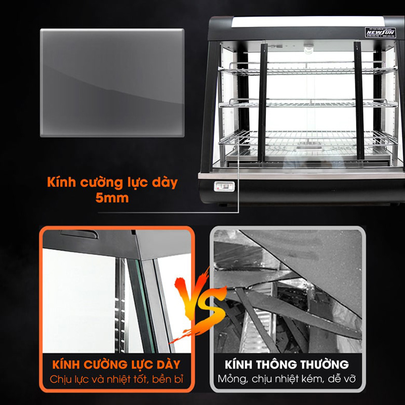 Tủ giữ nóng thực phẩm Newsun HW-60-1 - Hàng chính hãng