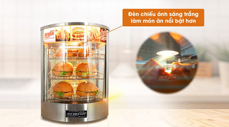 Tủ giữ nóng thức ăn Newsun NS-HW-1P - Hàng chính hãng