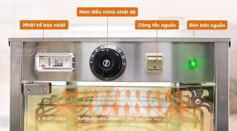 Tủ giữ nóng thức ăn Newsun NS-HW-1P - Hàng chính hãng