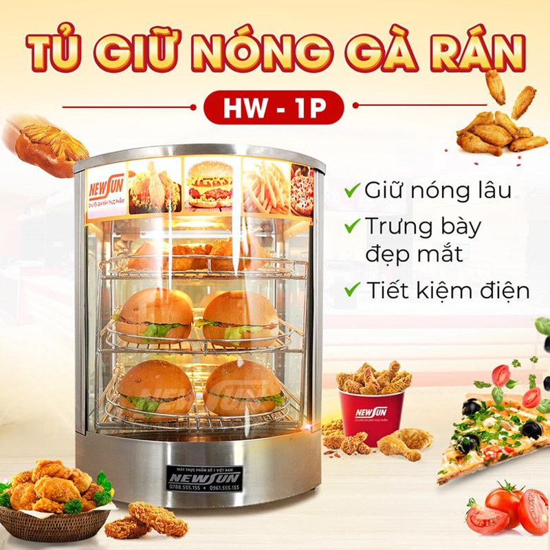 Tủ giữ nóng thức ăn Newsun NS-HW-1P - Hàng chính hãng
