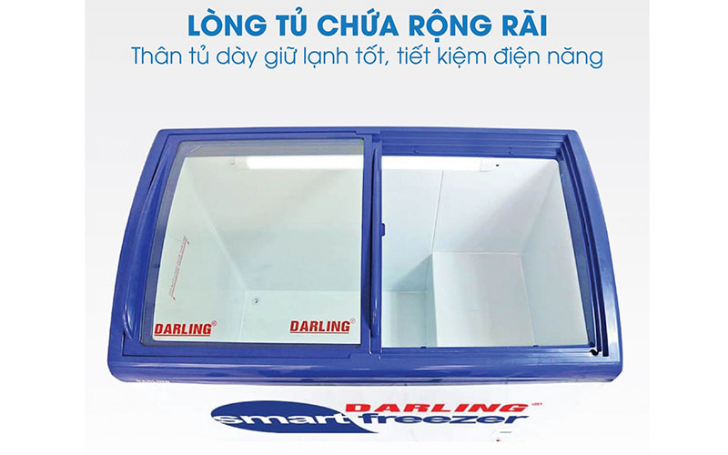Tủ kem thông minh Darling DMF-3079ASK - Hàng chính hãng