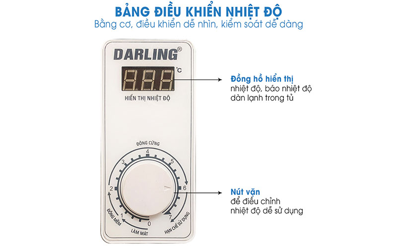 Tủ kem thông minh Inverter Darling DMF-3579AEKI - Hàng chính hãng