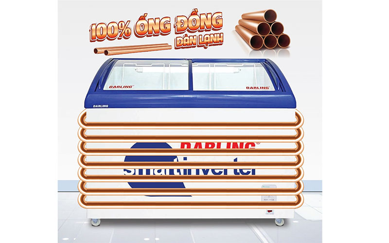 Tủ kem thông minh Inverter Darling DMF-4079ASKI - Hàng chính hãng