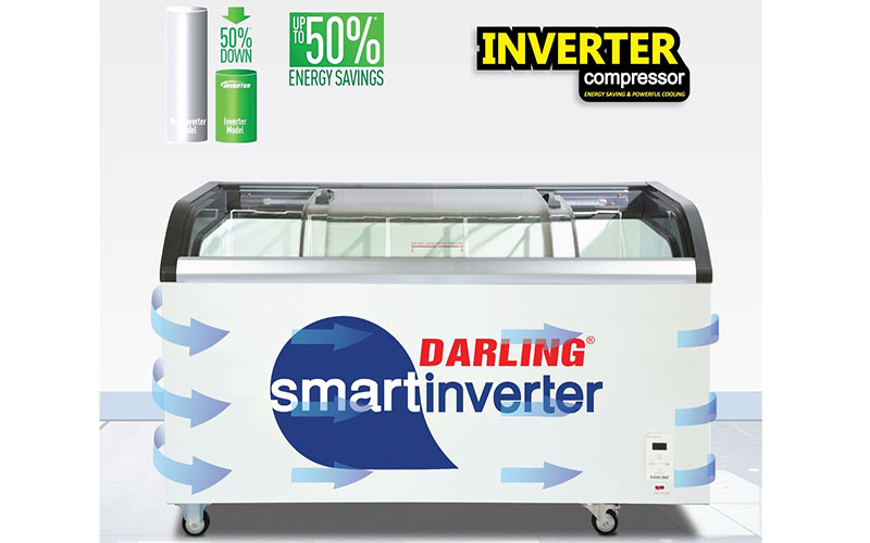 Tủ kem thông minh Inverter Darling DMF-7079ASKI-1 - Hàng chính hãng