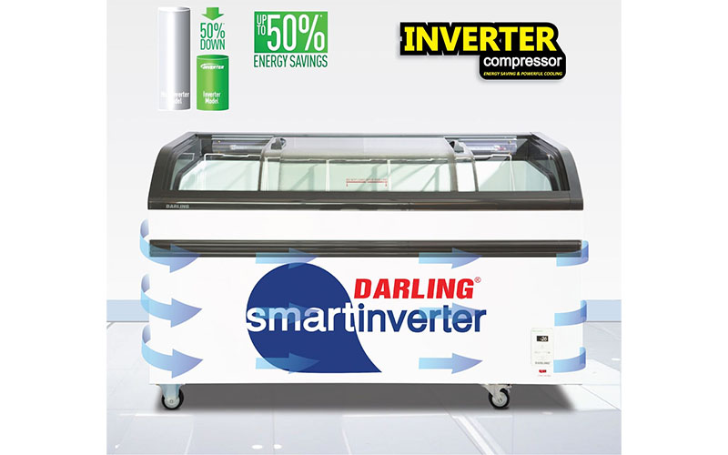 Tủ kem thông minh Inverter Darling DMF-9079ASKI - Hàng chính hãng