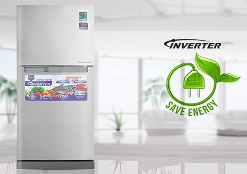 Tủ lạnh 175 lít Inverter Sanaky VH-189HPN - Hàng chính hãng