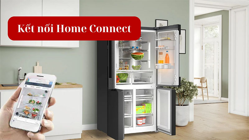 Tủ lạnh 4 cánh 574 lít Bosch KFI96AXEA - Hàng chính hãng