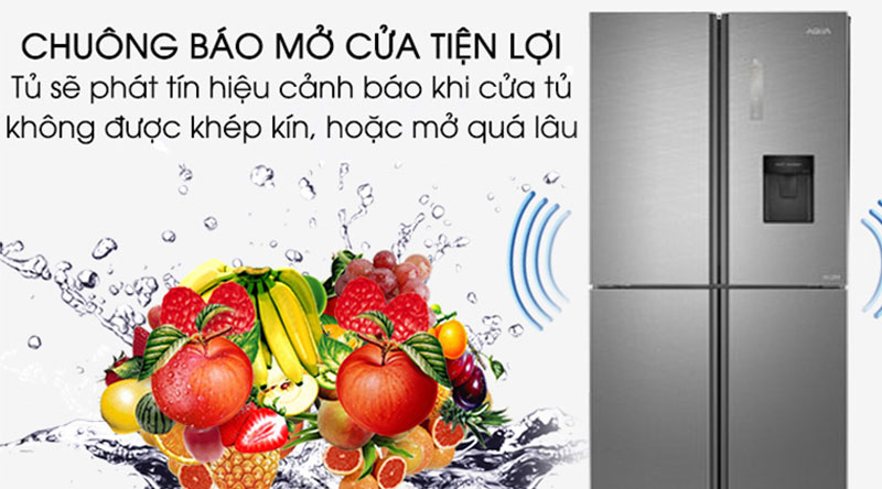 Tủ Lạnh AQUA Inverter 511 Lít AQR-IGW525EM(GD) - Hàng chính hãng