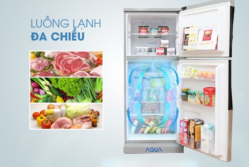 Tủ lạnh Aqua AQR-S185BN - Hàng chính hãng