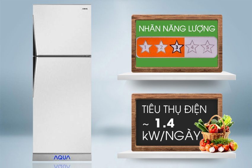 Tủ lạnh Aqua AQR-S205BN - Hàng chính hãng