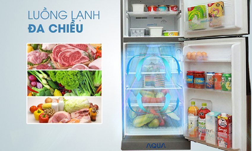 Tủ lạnh Aqua AQR-U185BN - Hàng chính hãng