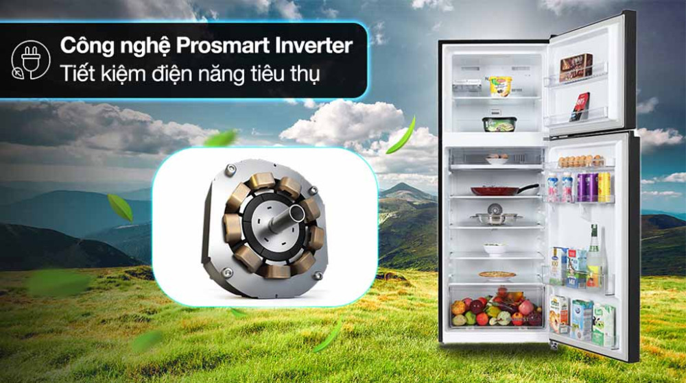 Tủ lạnh Beko inverter 375 lít RDNT401I50VHFSU - Hàng chính hãng