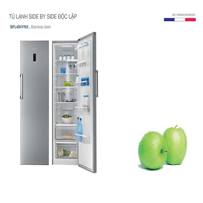 Tủ lạnh Brandt BFL-484YNX - Hàng chính hãng