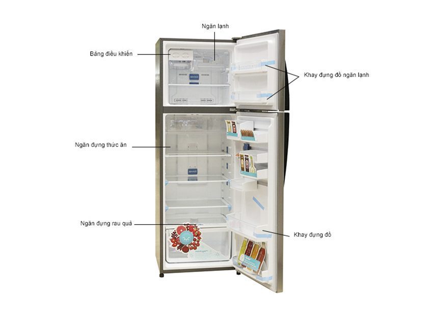 Tủ lạnh Electrolux ETE3500SE-RVN - Hàng chính hãng