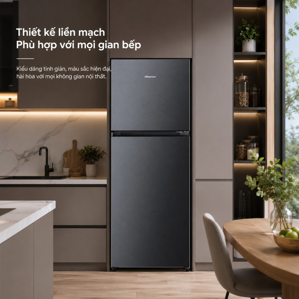 Tủ lạnh Hisense inverter 205 lít RT201N3ES - Hàng chính hãng