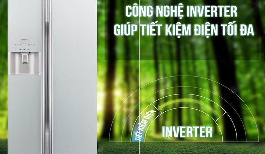 Tủ lạnh Inverter Hitachi R-M700GPGV2-GS - Hàng chính hãng