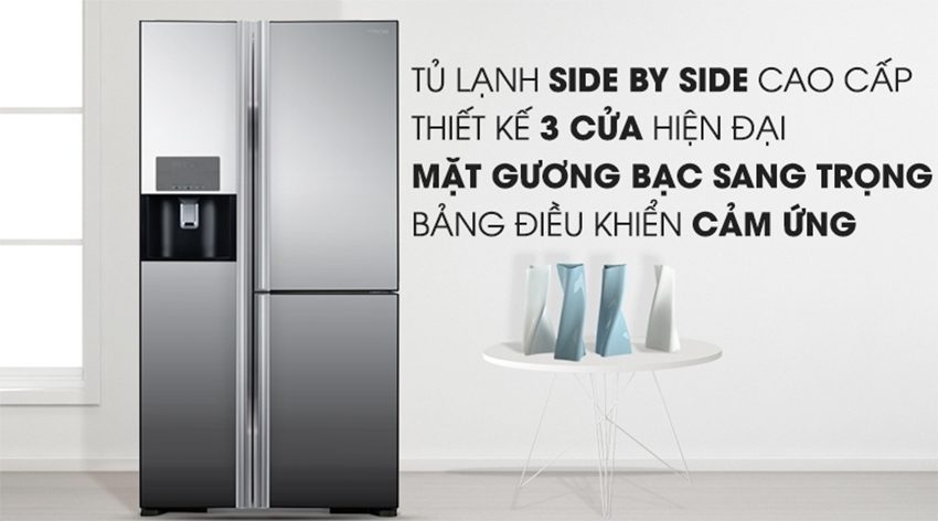 Tủ lạnh Hitachi Inverter 584 lít R-M700GPGV2X MIR - Hàng chính hãng