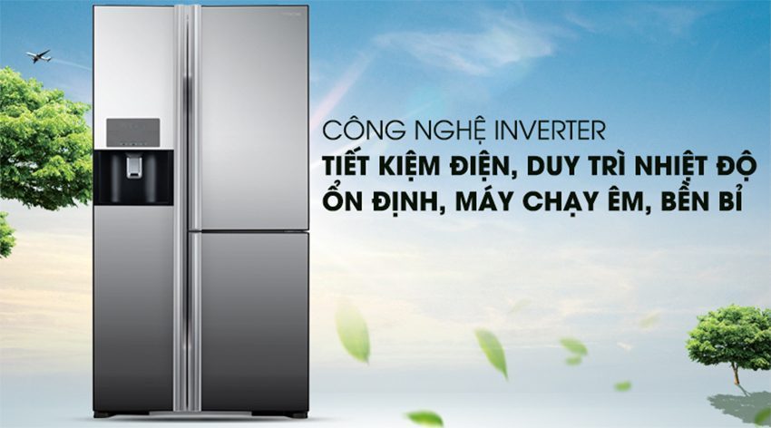Tủ lạnh Hitachi Inverter 584 lít R-M700GPGV2X MIR - Hàng chính hãng