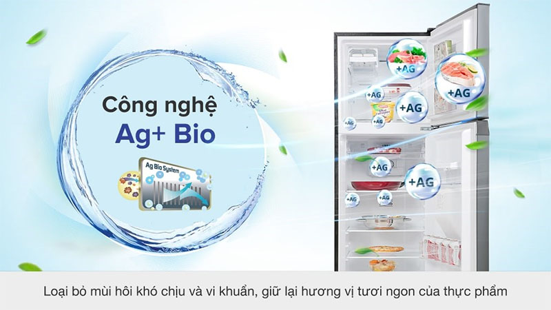 Tủ lạnh Inverter 249 lít Toshiba GR-RT325WE-PMV(06)-MG - Hàng chính hãng