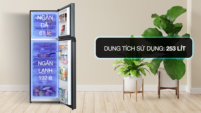 Tủ lạnh Inverter 253 lít Toshiba GR-RT329WE-PMV(52) - Hàng chính hãng