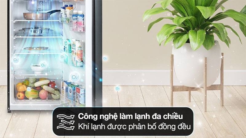 Tủ lạnh Inverter 253 lít Toshiba GR-RT329WE-PMV(52) - Hàng chính hãng