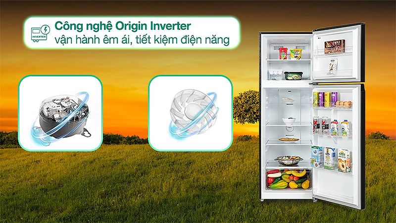 Tủ lạnh Toshiba Inverter 312 lít GR-RT416WE-PMV(58)-MM - Hàng chính hãng