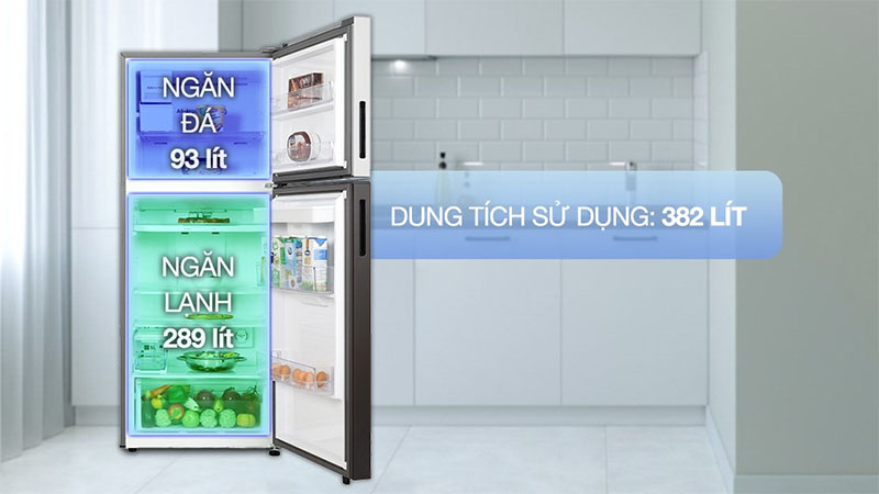 Tủ lạnh Inverter 382 lít Bespoke Samsung RT38CB6784C3SV - Hàng chính hãng