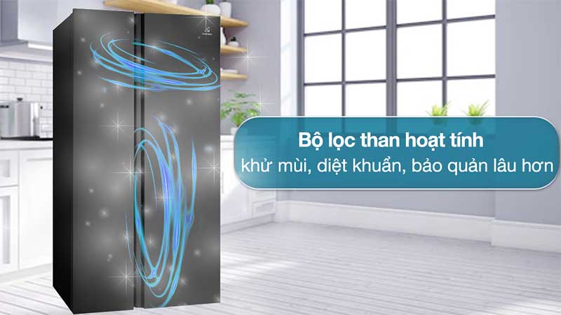 Tủ lạnh Inverter 624 Lít Electrolux ESE6600A-BVN - Hàng chính hãng