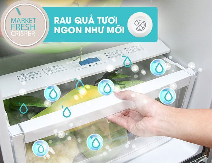 Tủ Lạnh Inverter Electrolux EME3500MG-RVN (335L) - Hàng chính hãng