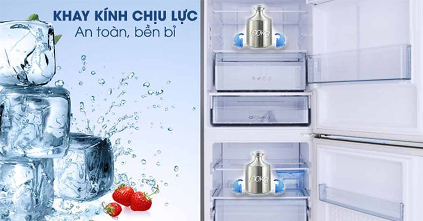 Tủ lạnh Inverter Panasonic NR-BL300PSVN (268L) - Hàng chính hãng